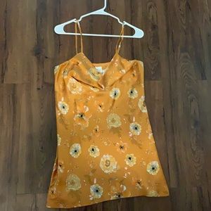 Princess Polly Cowl Neck Floral Dress